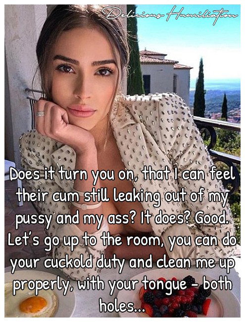 Photo by Cnglinguist with the username @Cnglinguist,  April 12, 2020 at 3:24 PM. The post is about the topic Cuckold Captions