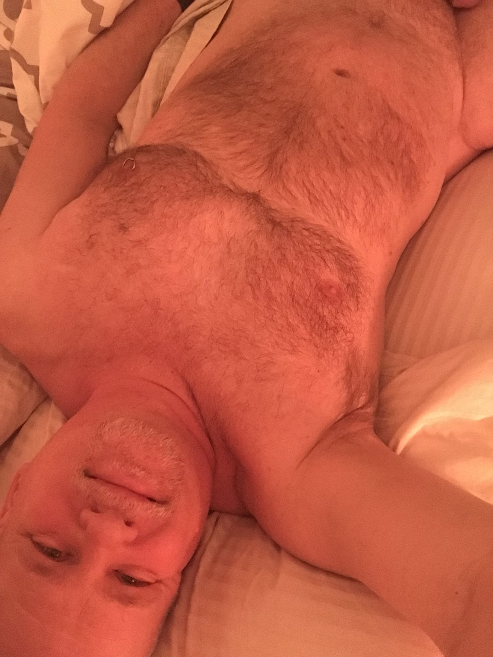 Photo by Nudist1966 with the username @Nudist1966,  March 16, 2020 at 10:53 PM. The post is about the topic Male Body Hair and the text says 'My hairy chest. Not shy at all, want to see more just ask'