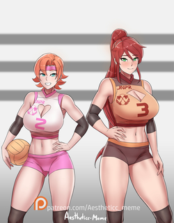 Photo by SpicyRamen with the username @whiterosealove,  March 18, 2020 at 2:29 AM. The post is about the topic Rwby hentai and the text says 'when the volleyball team has tryouts.

tags: #sex #rwbyhentai #hentai #rwby'