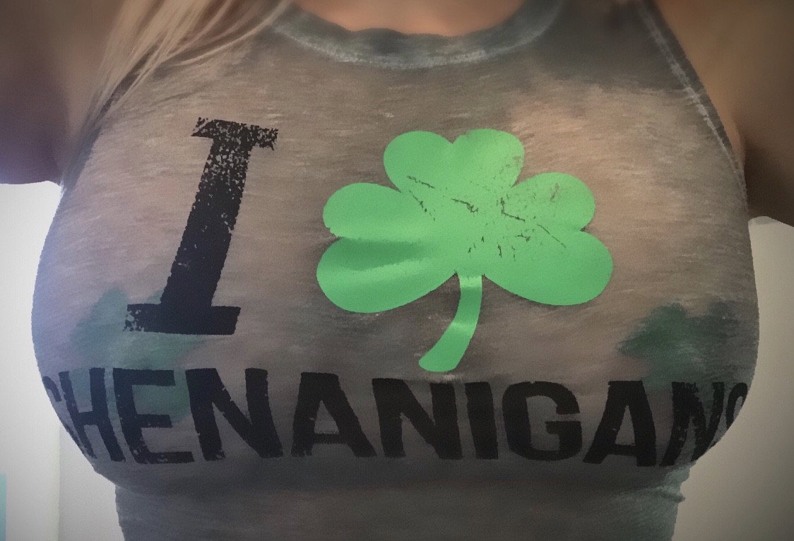 Watch the Photo by Kitten with the username @daddysirslittleslut, who is a verified user, posted on March 17, 2020. The post is about the topic Amateurs. and the text says 'I ☘️ Shennanigans! #daddysirslittleslut #tits #boobs #pasties #stpatricksday'