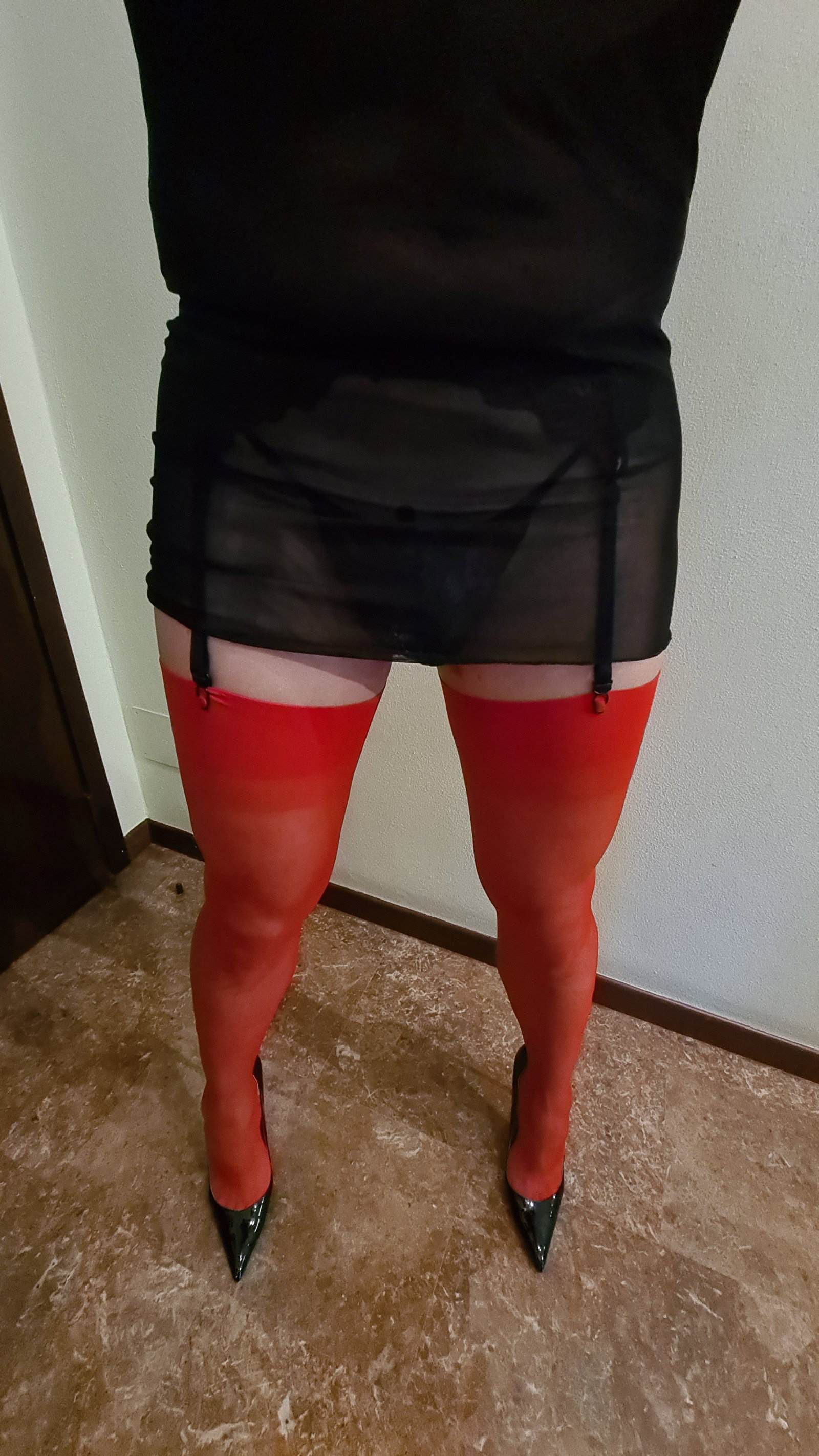 Photo by Monique C.D. with the username @MoniqueCD,  February 11, 2023 at 6:30 PM. The post is about the topic Sissy and the text says 'Getting ready for my night out!'