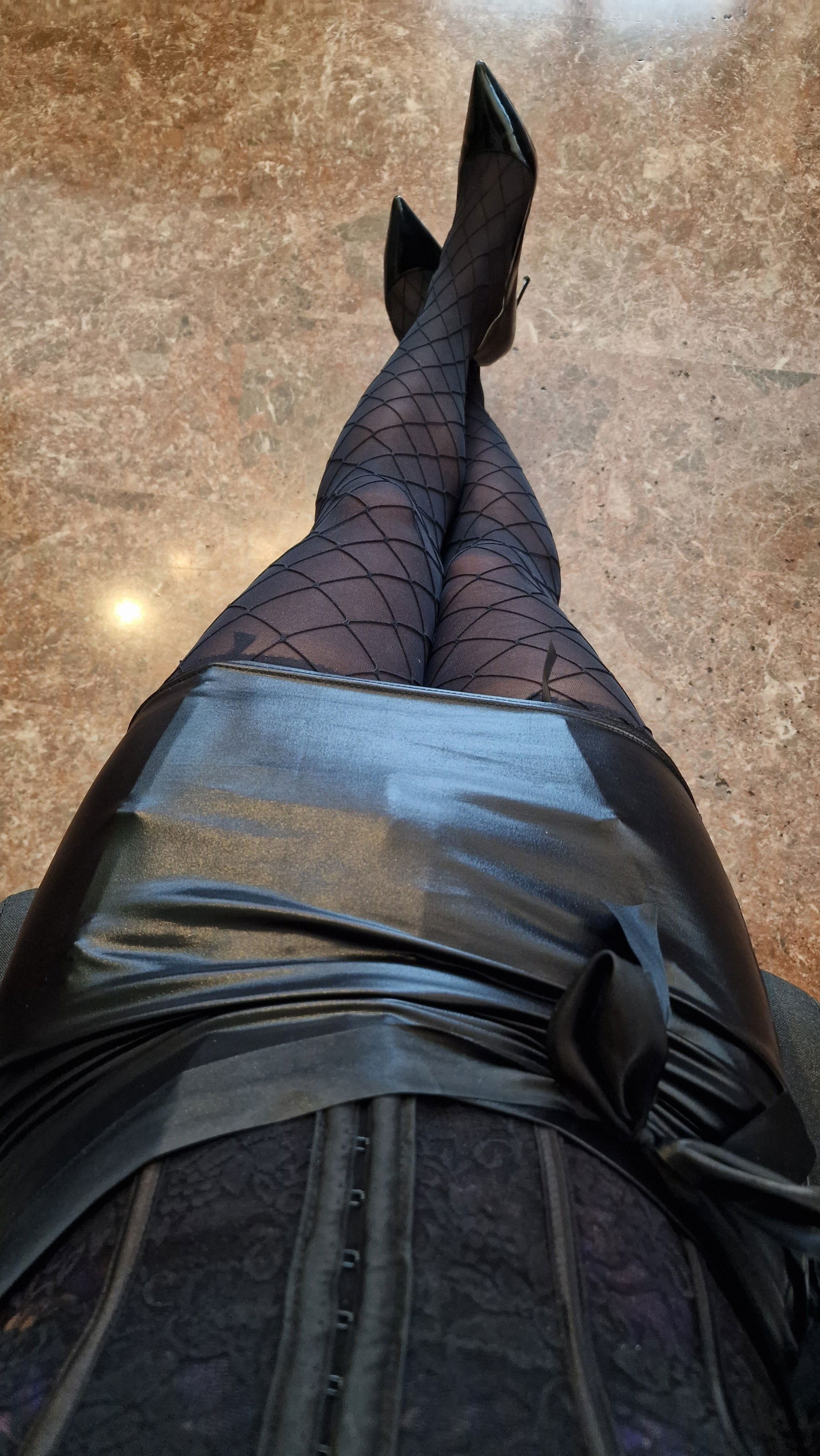 Album by Monique C.D. with the username @MoniqueCD,  January 31, 2023 at 11:00 AM. The post is about the topic Sissy and the text says 'From sexy to horny in 4 quick steps...! 😋'