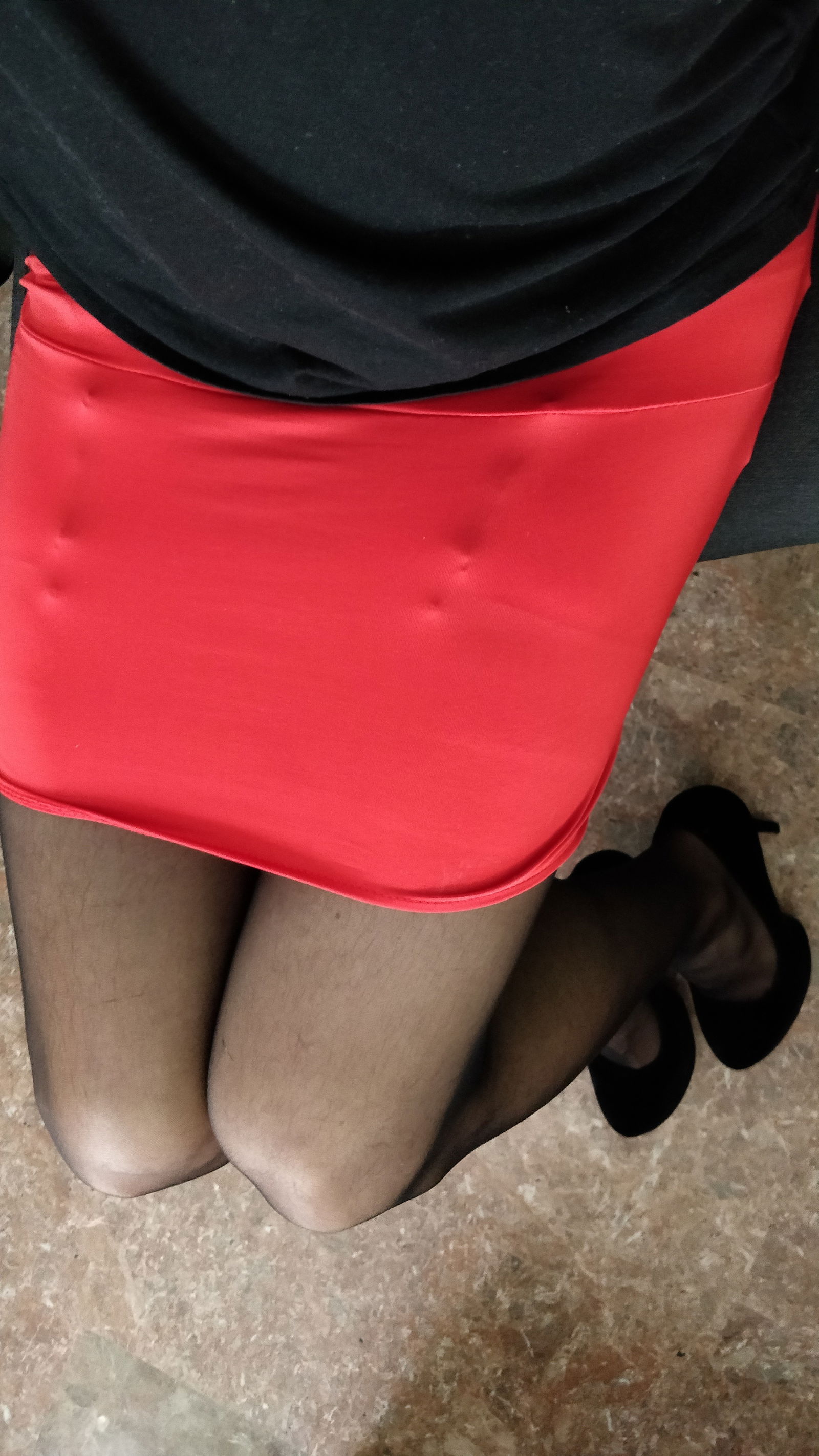 Album by Monique C.D. with the username @MoniqueCD,  May 18, 2020 at 6:02 PM. The post is about the topic Trans and the text says 'I was just wondering... May this work as a professional job outfit?!? 😋
It makes #me feel hot!'