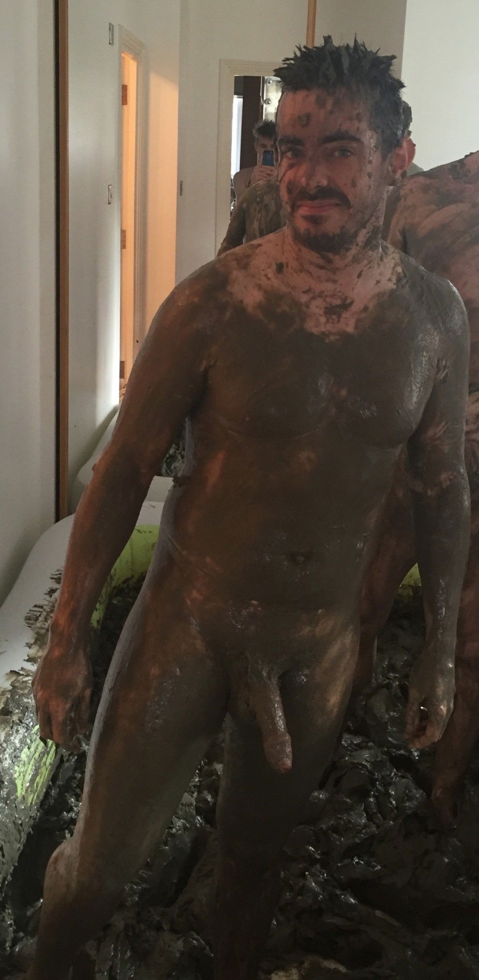 Photo by midswysiwyg78 with the username @midswysiwyg78, who is a verified user,  December 30, 2018 at 9:51 AM. The post is about the topic Naked men in mud