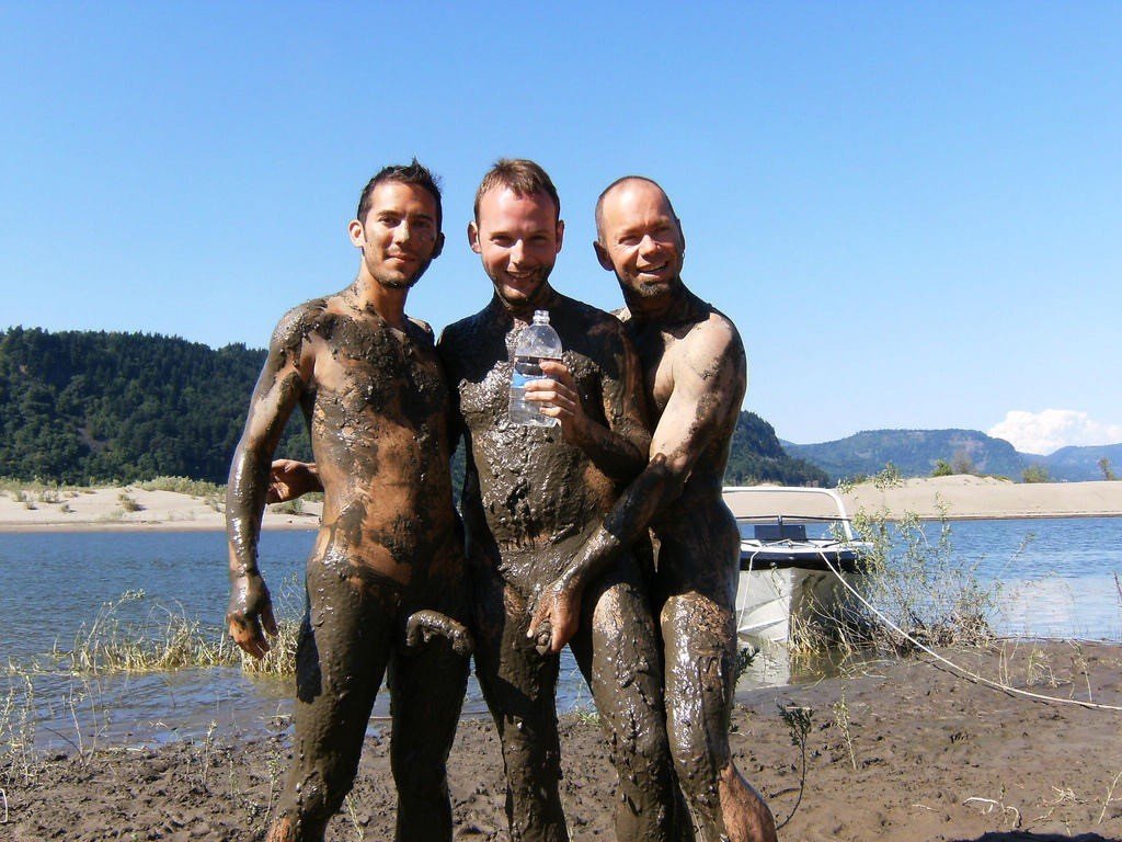 Photo by midswysiwyg78 with the username @midswysiwyg78, who is a verified user,  December 28, 2018 at 10:03 PM. The post is about the topic Naked men in mud
