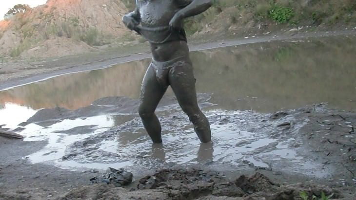 Photo by midswysiwyg78 with the username @midswysiwyg78, who is a verified user,  January 24, 2019 at 6:48 AM. The post is about the topic Naked men in mud