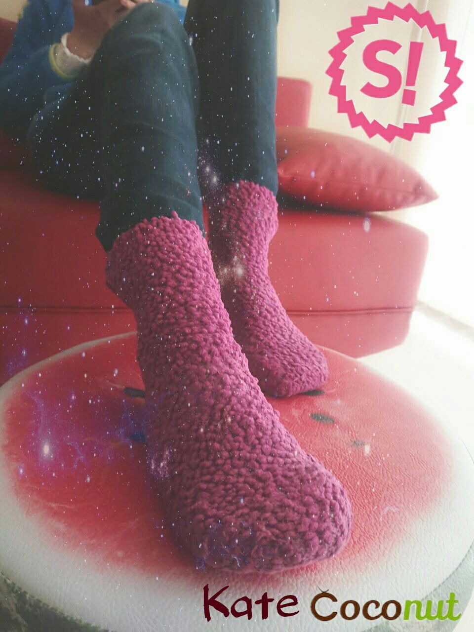 Photo by orgasm with the username @orgasm, who is a star user,  September 21, 2019 at 6:07 PM and the text says 'I'm wearing two layers of socks and my feet are still cold ❄..... can feel winter is coming 🌬️ 🌨️ 🌎 ☃️...... 
🔥 Need my socks blown off my feet tonight 🌀 you are going to love it 🔞
https://beta.spankchain.com/KateCoconut 👸 🥥 🛀 #orgasm 🌟
#NSFW..'