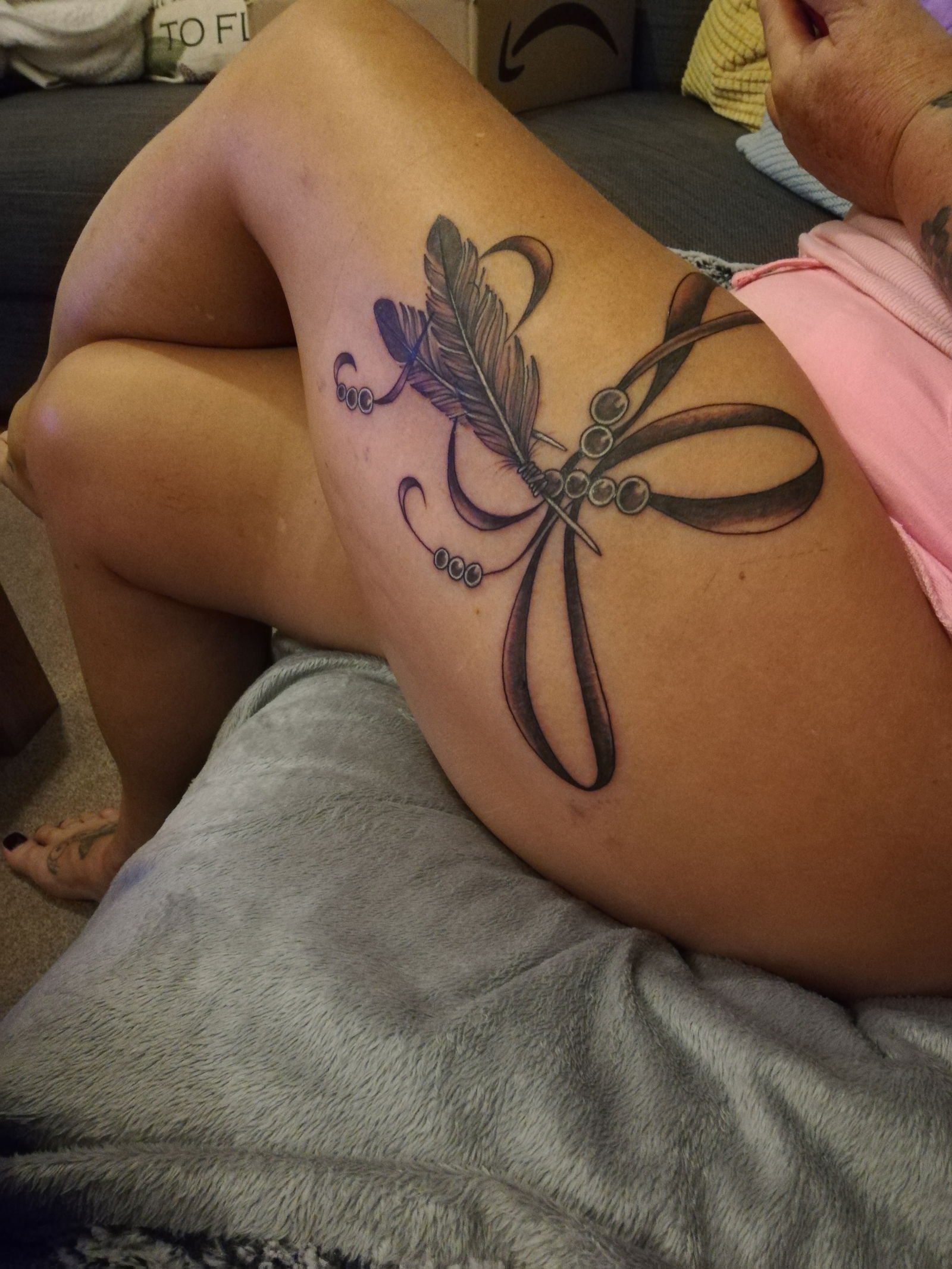 Photo by Mr. & Mrs. B with the username @Dickieboy07, who is a verified user,  September 6, 2020 at 9:11 AM. The post is about the topic Tattoo and the text says 'Thank you for all the likes, comments and share we get, the more we get the more we'll post

#hotwife #hotgirl #milf #gilf #cougar #vixen #stag #mature #wife #married #nan #gran #tattoo #tattoos #MFM #mfm #MMF #mmf #threesome #moresome #lingerie #heels..'