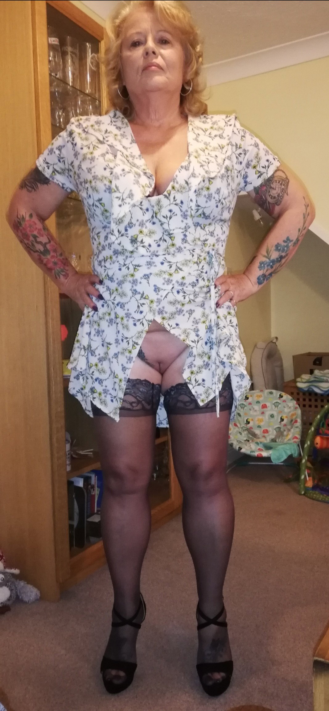 Photo by Mr. & Mrs. B with the username @Dickieboy07, who is a verified user,  December 28, 2020 at 10:20 AM. The post is about the topic Upskirt and the text says 'Thank you for all the likes, comments and share we get, the more we get the more we'll post

#hotwife #hotgirl #milf #gilf #cougar #vixen #wife #married #nan #gran #couple #tattoo #tattoos #stag #mature #MFM #mfm #MMF #mmf #threesome #moresome #heels..'