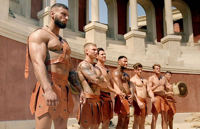 Photo by BuffaloRun with the username @BuffaloRun,  March 23, 2020 at 12:24 PM. The post is about the topic Gay History and the text says 'Gay sex was an excepted part of Roman life #Gladiators'