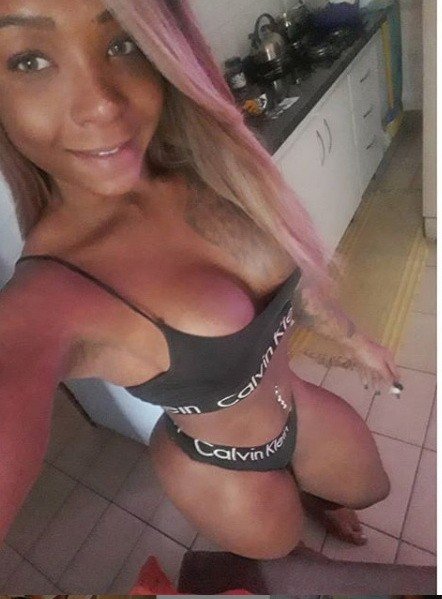 Photo by Shemale PornStars with the username @shemalepornstars, who is a verified user,  April 19, 2020 at 6:47 AM. The post is about the topic Hot Shemale Pics and the text says 'Sexy Black Brazilian Travesti..'
