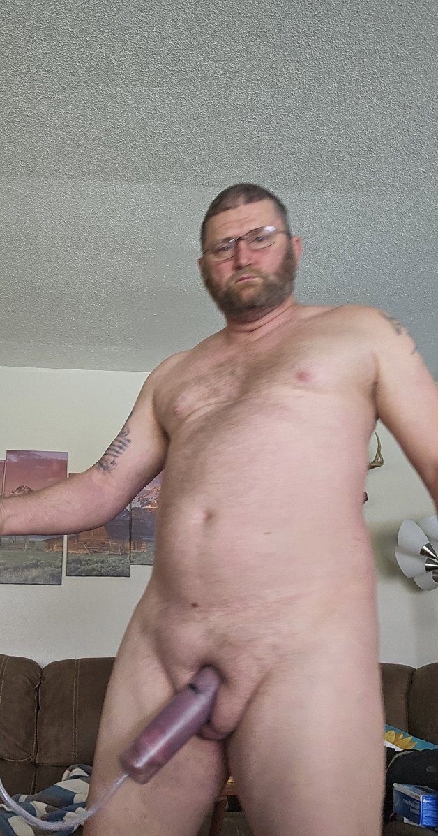 Photo by Camocock41 with the username @Camocock41, who is a verified user,  March 5, 2024 at 4:05 PM. The post is about the topic Camocock's Cock and the text says '#pumping my #cock'