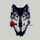 WolfwithRedRoses