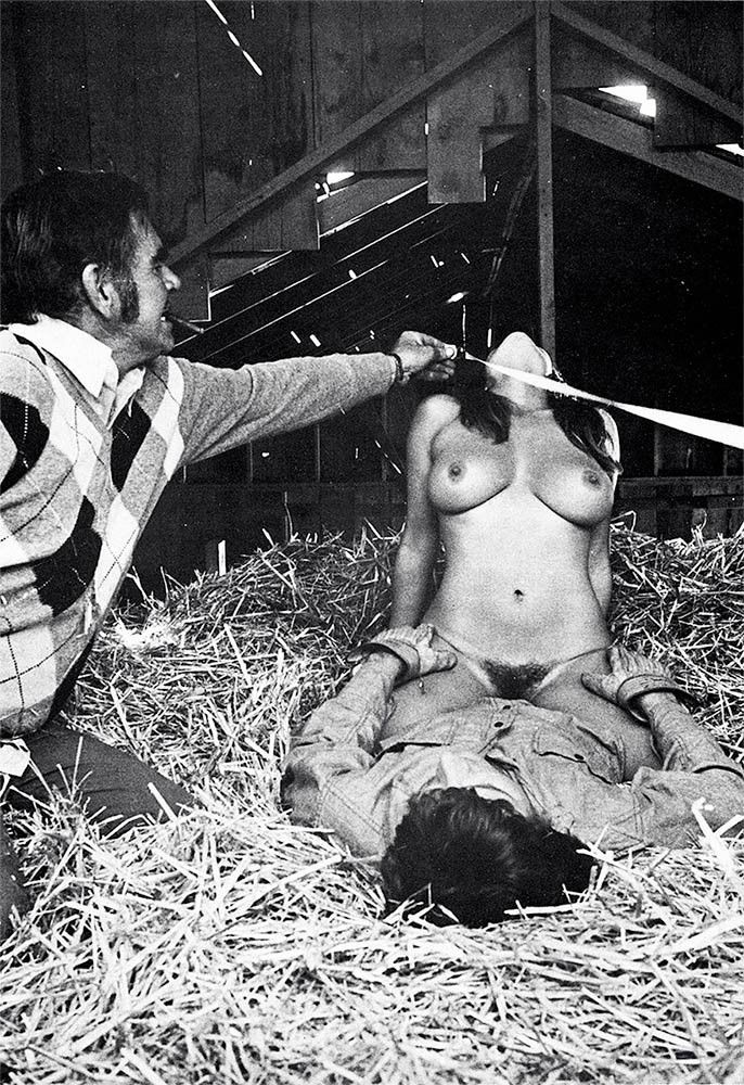 Photo by TemporaryBreak with the username @TemporaryBreak,  December 13, 2014 at 6:19 PM and the text says 'Russ Meyer, Uschi Digard and Charles Pitt, Supervixens (1975)
Source:  straschillo.tumblr.com #film  #porn  #watching  #you  #watch  #porn  #hay  #classic  #submission'