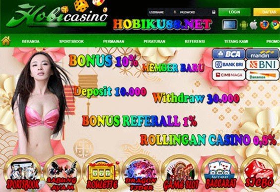 Photo by situspd with the username @situspd,  February 20, 2021 at 4:03 PM. The post is about the topic Situs Promo Domino and the text says 'HOBICASINO Adalah Situs Resmi Judi Bola, Live Casino, Slot Game & Sabung Ayam Online Terpercaya & Teraman Di Indonesia
Link Situs Resmi HOBICASINO
WWW*PASHOBI*COM

PROMO BONUS TERBESAR HOBICASINO :
Bonus New Member 10%
Bonus Deposit Harian 5.000
Bonus..'