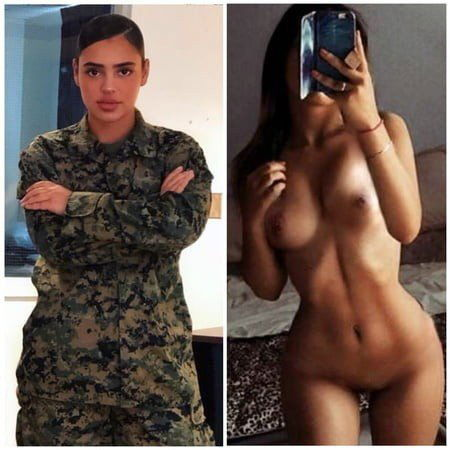 Photo by PolyBiGuy169 with the username @PolyBiGuy169,  May 9, 2021 at 9:17 PM. The post is about the topic Sexy Women in Military Uniforms and the text says 'I think it's a good thing her hips are hidden by her uniform!'
