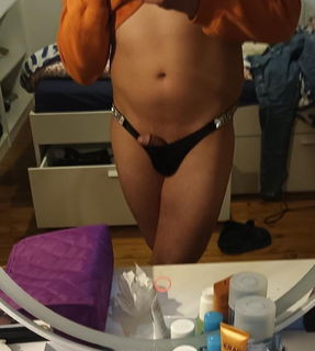 Album by Bi.male112358 with the username @Bimale112358,  May 28, 2023 at 8:35 PM. The post is about the topic Sissy and the text says 'new outfit, Who like it?'