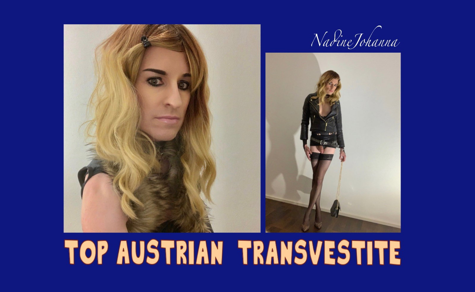 Photo by NadineJohanna with the username @transpuppe,  April 20, 2020 at 5:28 AM and the text says 'TOP Transvestite from Austria 🇦🇹 FuckMe Summer 2020 in Vienna'