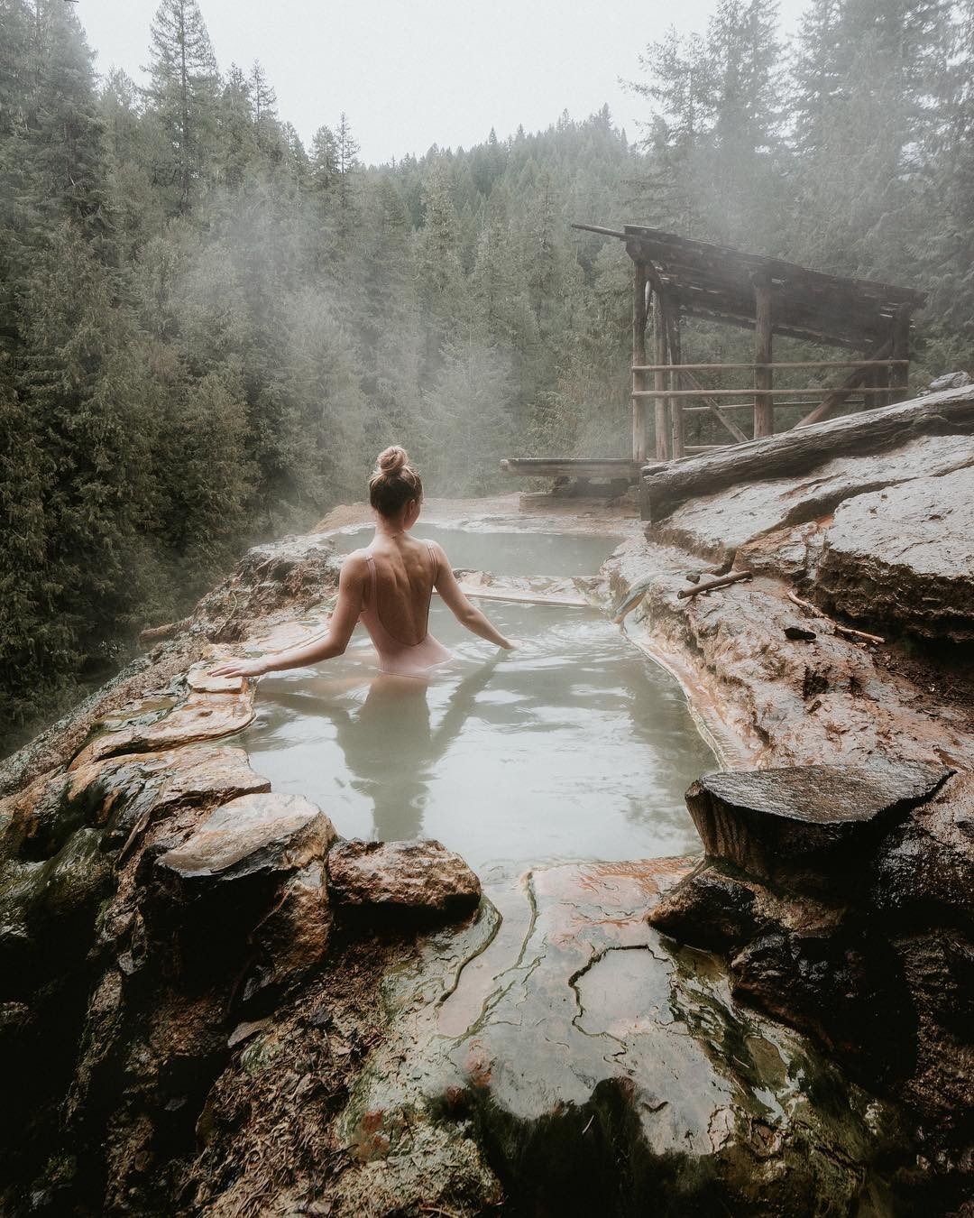 Photo by Bugger099 with the username @Bugger099,  December 18, 2018 at 4:33 AM and the text says 'pir-ado:


x vintage blog x

 #mountains  #girl  #babe  #hot  #spring  #outside  #camp  #travel  #hike  #man'