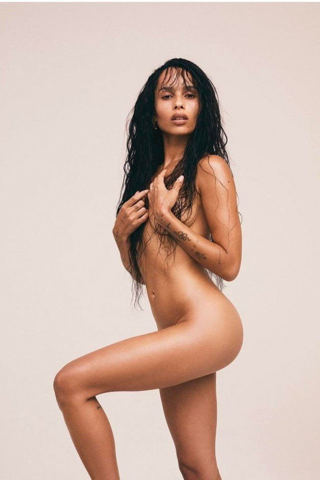 Photo by Perceval23 with the username @Perceval23, posted on April 3, 2022. The post is about the topic Nude Celebrity and the text says 'Zoe Kravitz'