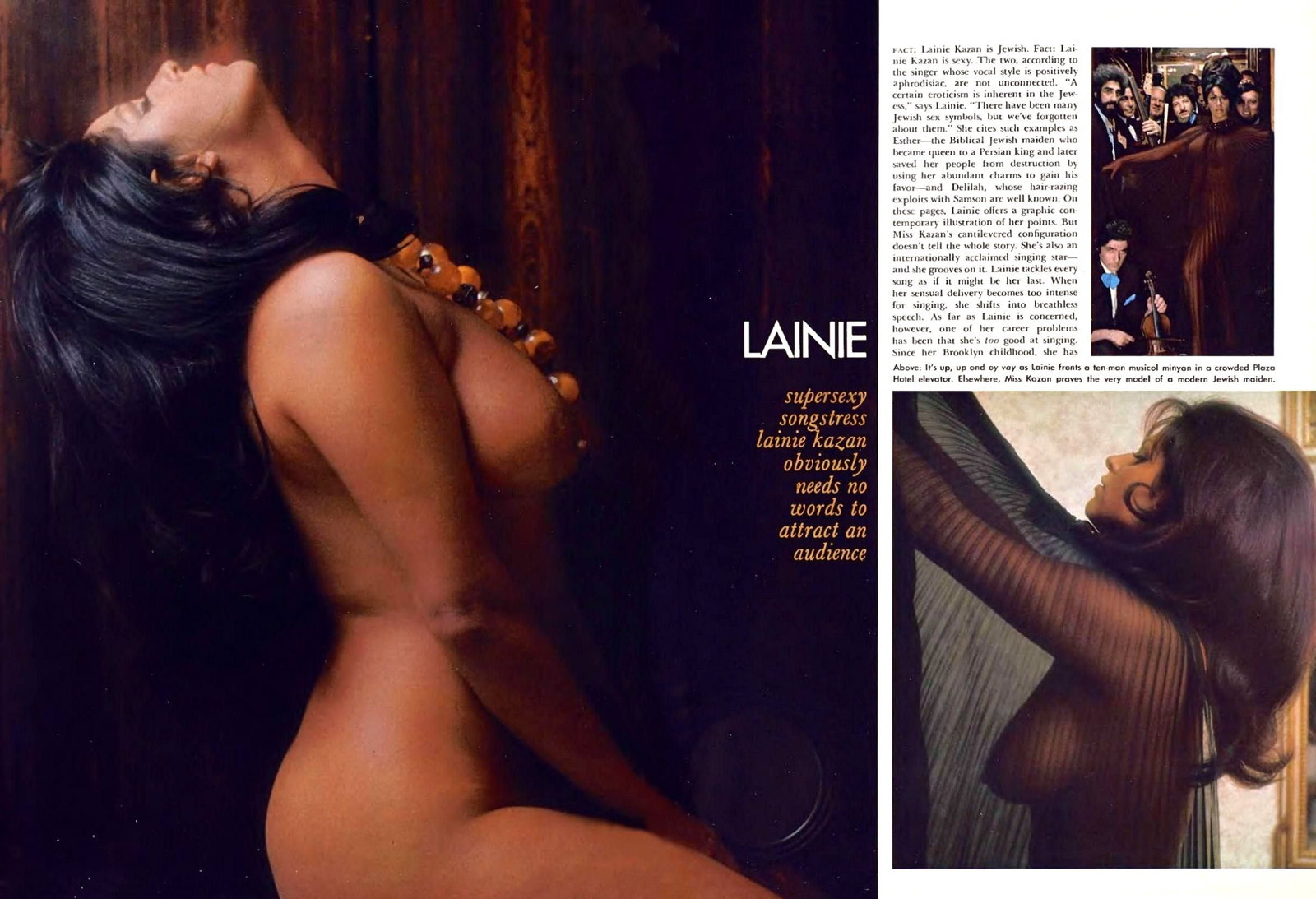 Photo by Perceval23 with the username @Perceval23,  January 27, 2020 at 2:13 PM. The post is about the topic Nude Celebrity and the text says 'Lainie Kazan'