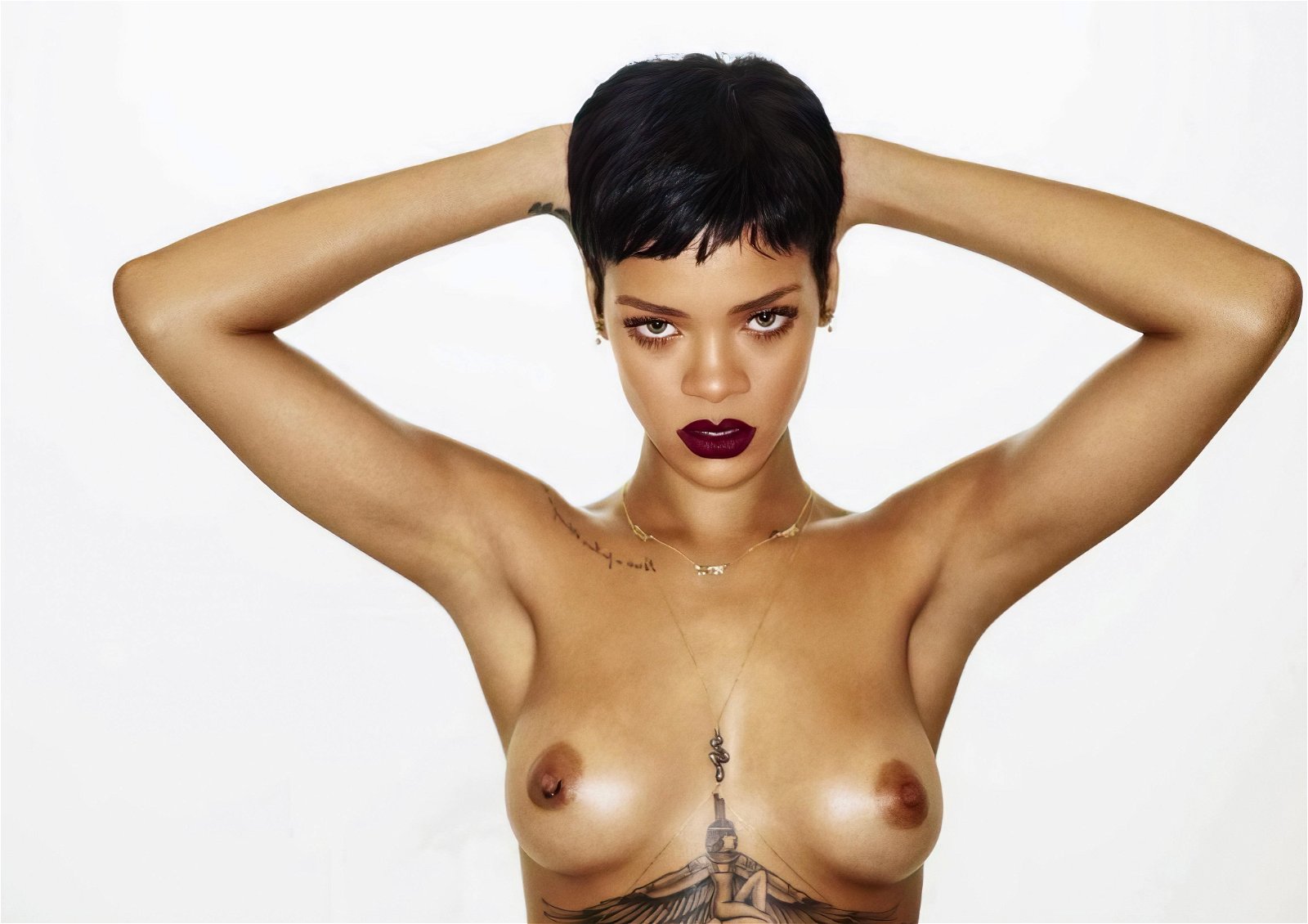Photo by Perceval23 with the username @Perceval23,  November 21, 2020 at 1:20 PM. The post is about the topic Nude Celebrity and the text says 'Rihanna'