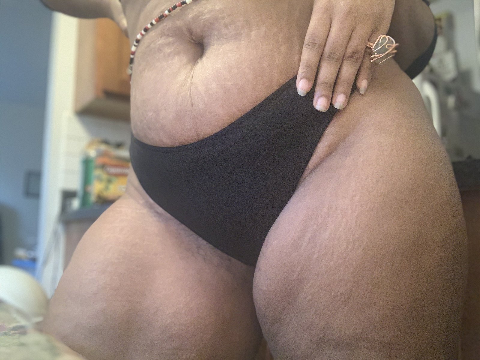 Photo by Jade baby with the username @findommegodjade, who is a star user,  April 28, 2020 at 12:30 AM. The post is about the topic MILF and the text says 'Ive heard Thick Thigh Savea Lives🧐
can I save yours 😘'
