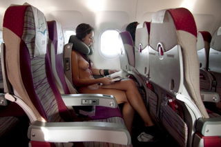 Photo by nudes-des-artiste with the username @nudes-des-artiste,  May 30, 2020 at 5:24 AM. The post is about the topic Flight Attendants and the text says 'Karen settled in for a long flight. The stewardess had been incredibly accommodating so far and she intended to reward her appropriately…

#nicetits #artistic #twitter'