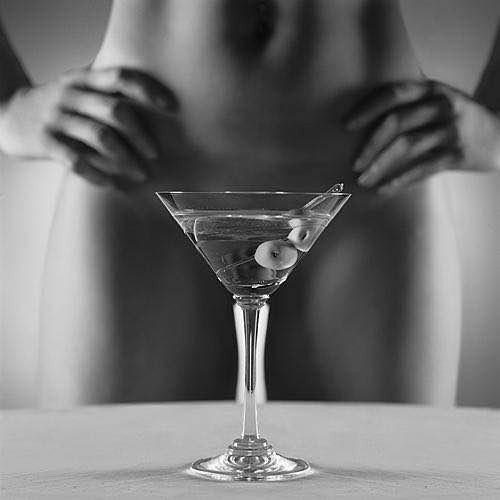 Photo by nudes-des-artiste with the username @nudes-des-artiste,  July 19, 2019 at 9:25 AM. The post is about the topic Black and White and the text says 'The Perfect Martini'
