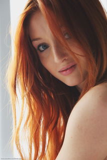 Photo by nudes-des-artiste with the username @nudes-des-artiste,  January 29, 2021 at 6:25 PM. The post is about the topic Beautiful Redheads and the text says '"Yes, I enjoy sex quite a lot... and I'm very good at it... Well, I should be given all the practice I've had..."

#redhead #blueeyes #smile'