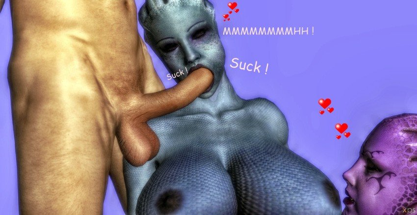 Photo by CyberBrian360 with the username @CyberBrian360,  May 2, 2020 at 12:19 PM. The post is about the topic 3D Porn and the text says 'Fun With Two "Hot "Asari Girls "! 

#MassEffect #Liara   #Asari #Sex #Sucking #3d #BigTits #CrystalFarron'