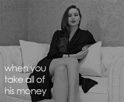 Photo by dailylust with the username @dailylust,  March 14, 2024 at 7:38 AM. The post is about the topic Daily Lust and the text says '#takehismoney #femdom #money #findom #moneyslave #kneeling #pov #dailylust'