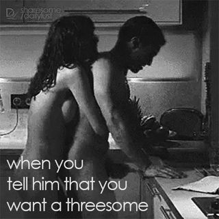 Photo by dailylust with the username @dailylust,  October 8, 2022 at 10:40 AM. The post is about the topic Daily Lust and the text says '#wantathreesome #threesome #fantasy #couple #stroking #tellhim #dailylust #ffm #mmf'