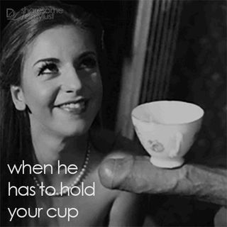 Photo by dailylust with the username @dailylust,  January 23, 2021 at 4:40 PM. The post is about the topic Daily Lust and the text says '#holdcup #femdom #fun #cock #dailylust'