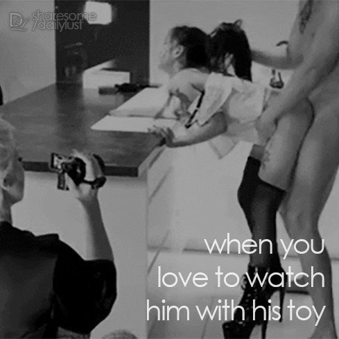 Photo by dailylust with the username @dailylust,  February 15, 2022 at 7:16 AM. The post is about the topic Daily Lust and the text says '#lovetowatch #sharing #watching #toy #wife #cuckquean #filming #dailylust'