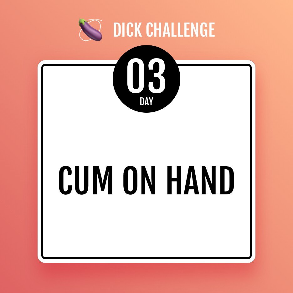 Watch the Photo by Fan in Heat with the username @faninheat, who is a verified user, posted on January 13, 2019. The post is about the topic Dick Challenge. and the text says 'Call to Challenge

Show off how pervy you can be. Perform the 31 challenges to become a Dick Challenge Winner!
There is a nasty briefing for each day of the month and each one is more thrilling than the other. Post sexy images of your hard dick, alone..'