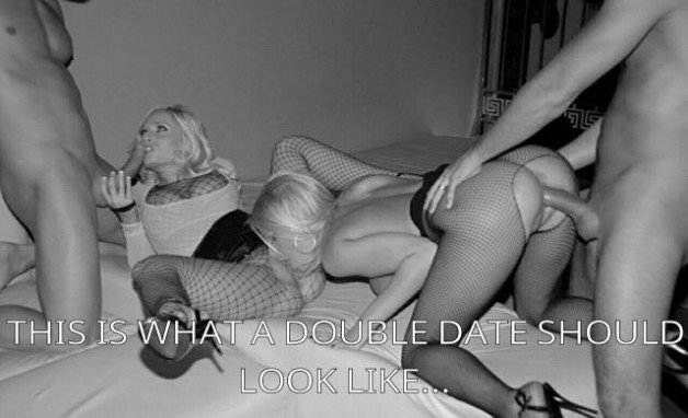 Explore the Post by Swingerscouplegoals with the username @Swingerscouplegoals, posted on April 13, 2019. The post is about the topic Swingers couple goals. and the text says 'Our kind of date!'