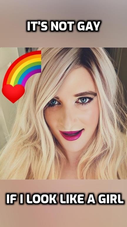 Photo by Shonni B with the username @ShonniB, who is a verified user,  July 27, 2021 at 6:46 PM and the text says '#sissy #trans #crossdress #gurl #sissywhore #sissy_escort #daddies_girl'