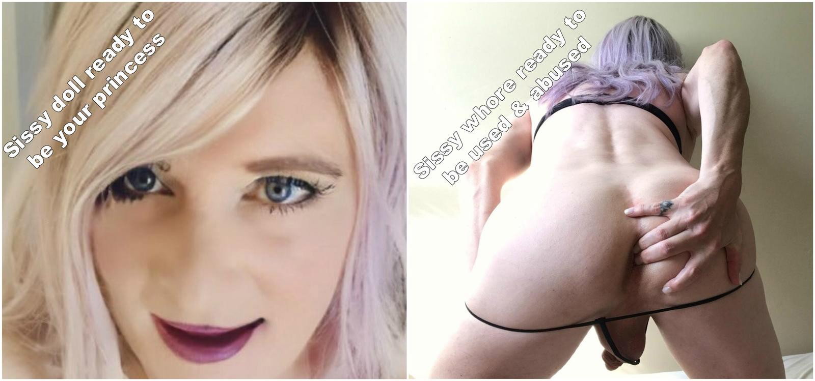 Photo by Shonni B with the username @ShonniB, who is a verified user,  May 11, 2020 at 11:28 PM. The post is about the topic My SIssy Selfies and the text says 'treat me like a princess, fuck me like a whore #sissy'