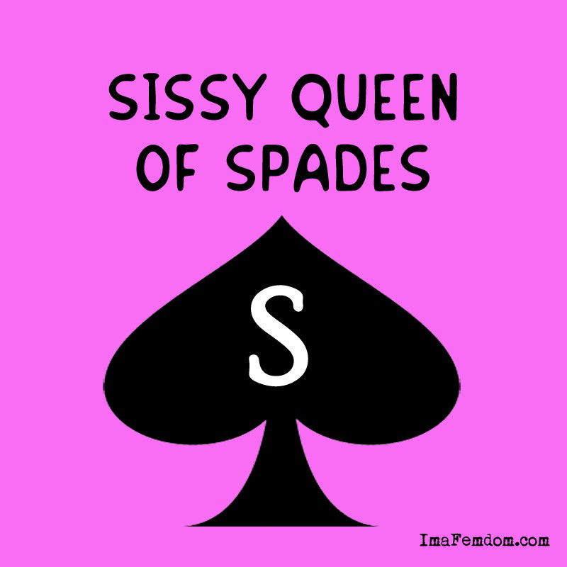 Photo by sissy whiteboy 4 BBC with the username @Sissywhiteboy4bbc, who is a verified user,  November 26, 2018 at 3:31 PM and the text says 'sissification:

Sissy Queen of Spades ListAre you a BBC loving sissy queen of spades? Like or reblog to add yourself to the list of sissy big black cock sluts.

Long Island sissy slut here!'