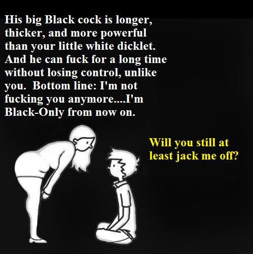 Watch the Photo by sissy whiteboy 4 BBC with the username @Sissywhiteboy4bbc, who is a verified user, posted on April 2, 2018 and the text says 'wm-elimination:
white female evolution = white male destruction
#white male inferiority  #Black Only  #Black Owned  #pussyfreewhiteboys
#white male elimination  #white racial reprogramming  #nowhiteboys
#Africanization of whites  #white evolution  #white..'