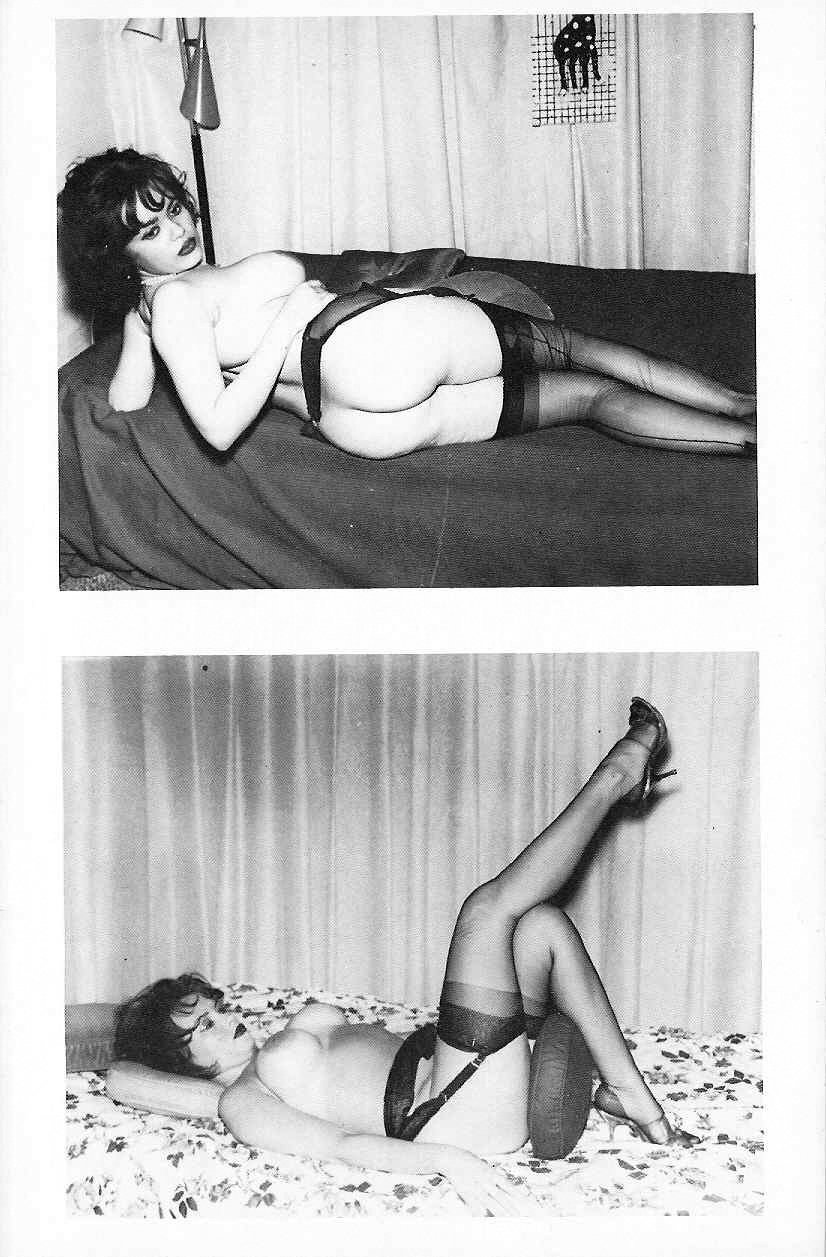 Photo by pornophiliaque with the username @pornophiliaque,  May 18, 2022 at 1:10 PM. The post is about the topic Vintage magazines and the text says '"Black Stocking Parade" (60s nudies). If you like stockings, I can post more ;-)'