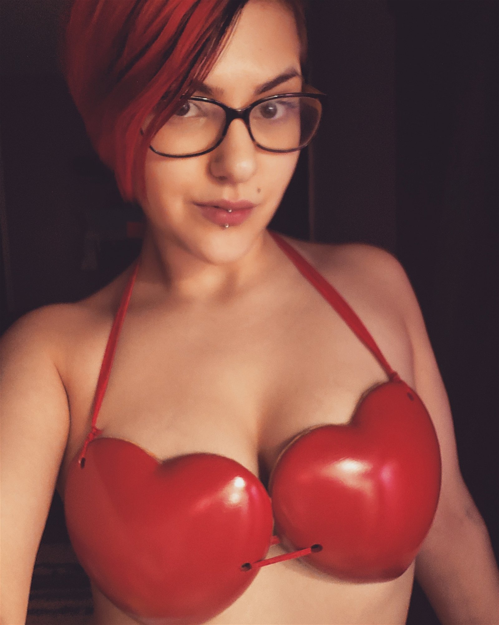 Photo by SynthetikaCosplay with the username @SynthetikaCosplay, who is a star user,  December 11, 2018 at 6:23 AM. The post is about the topic Busty Chicks and the text says 'I just HAD to try on the heart bra I received from Geek Crafters. I love it 😍😍😍

#cosplayer #cosplaygirl #cosplaybabe #cosplaymodel #alternativegirl #alternativemodel #fetishgirl #fetishmodel #cosplaylife #geekcrafters #heart #heartboobs #geekgirl..'