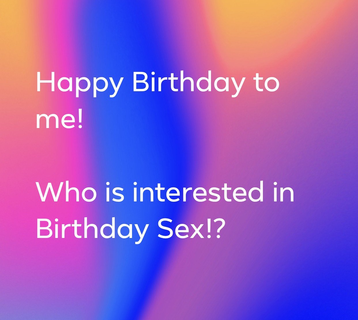Photo by Skyeye21 with the username @Skyeye21,  December 4, 2020 at 3:50 PM. The post is about the topic Hotwife and the text says 'Would love to be a bull for my Bday!'