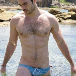 Photo by Phamton57 with the username @Phamton57, who is a verified user,  August 22, 2021 at 2:25 AM. The post is about the topic Gay More Cute Aussie boys and the text says 'Cute Aussie in budgie smugglers'