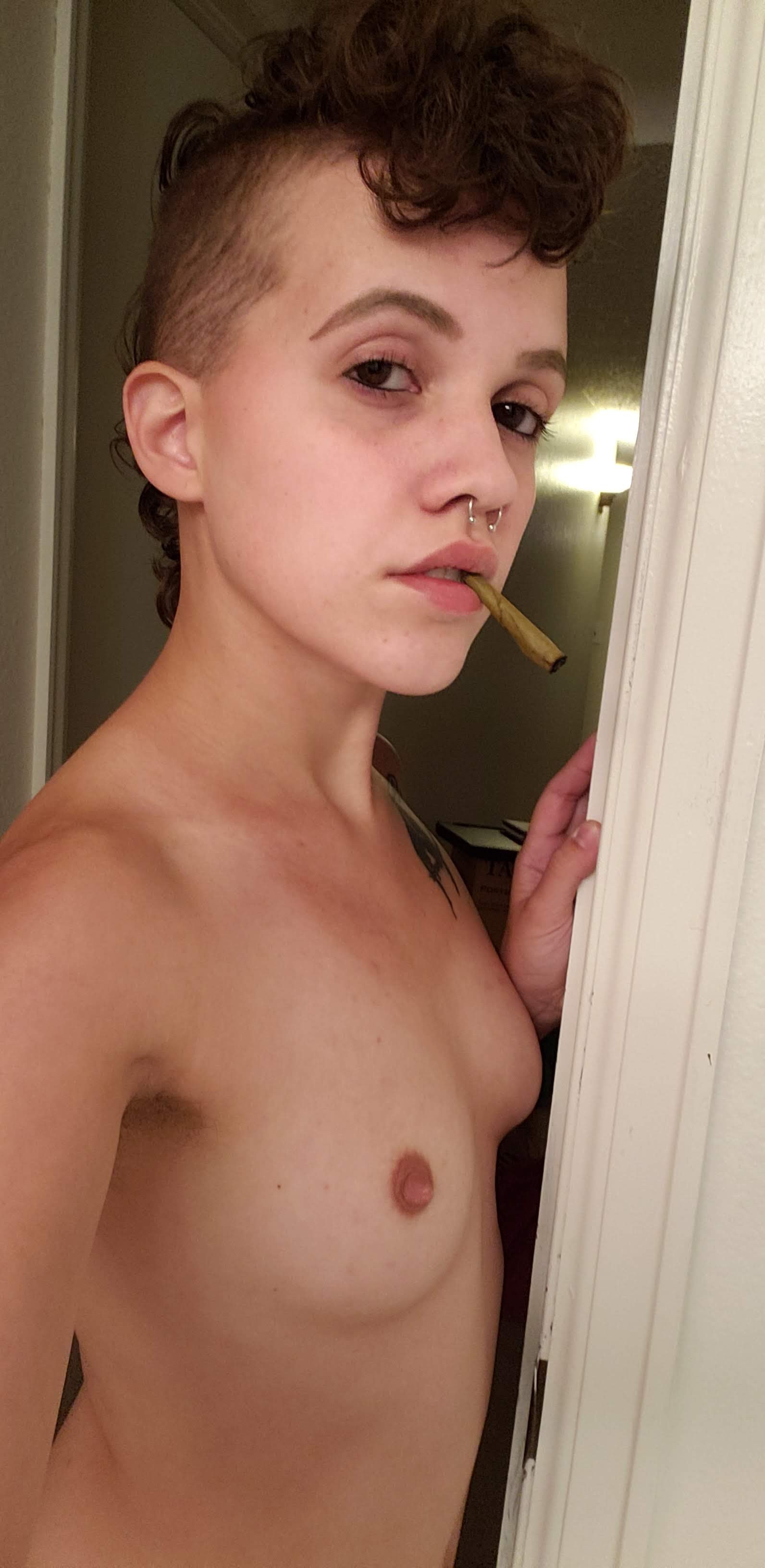 Photo by MxPraxisPhanes with the username @MxPraxisPhanes, who is a star user,  August 3, 2019 at 6:13 PM. The post is about the topic Amateurs and the text says 'Edgy bf tosses you a cum rag and asks if you wanna come to the balcony for a smoke once you're cleaned up'