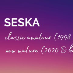 Photo by Seska with the username @seska, who is a star user,  January 24, 2021 at 5:04 PM and the text says 'Seska - classic amateur (1998-2010) and new mature (2020 & beyond)'
