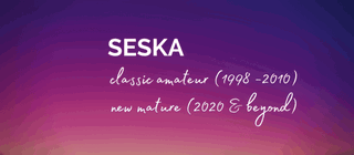 Photo by Seska with the username @seska, who is a star user,  January 24, 2021 at 5:04 PM and the text says 'Seska - classic amateur (1998-2010) and new mature (2020 & beyond)'