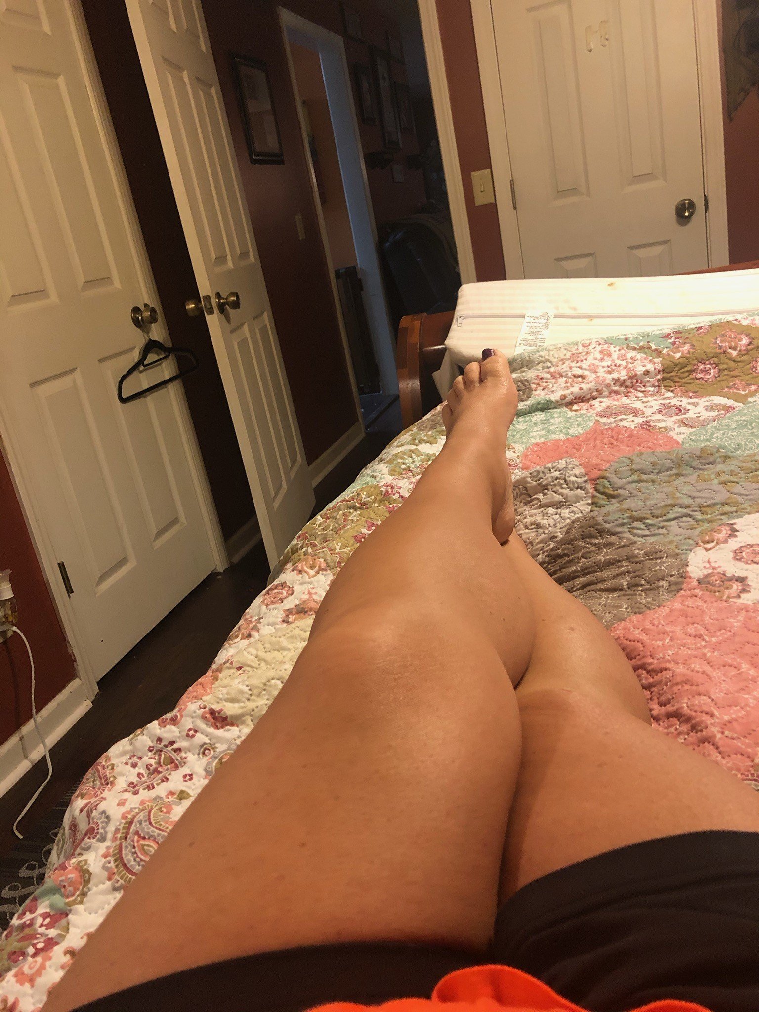 Photo by Subbottom1968 with the username @Subbottom1968,  August 14, 2020 at 3:21 PM. The post is about the topic Sexy real milfs and the text says 'tell me what you would do with my wifes legs'