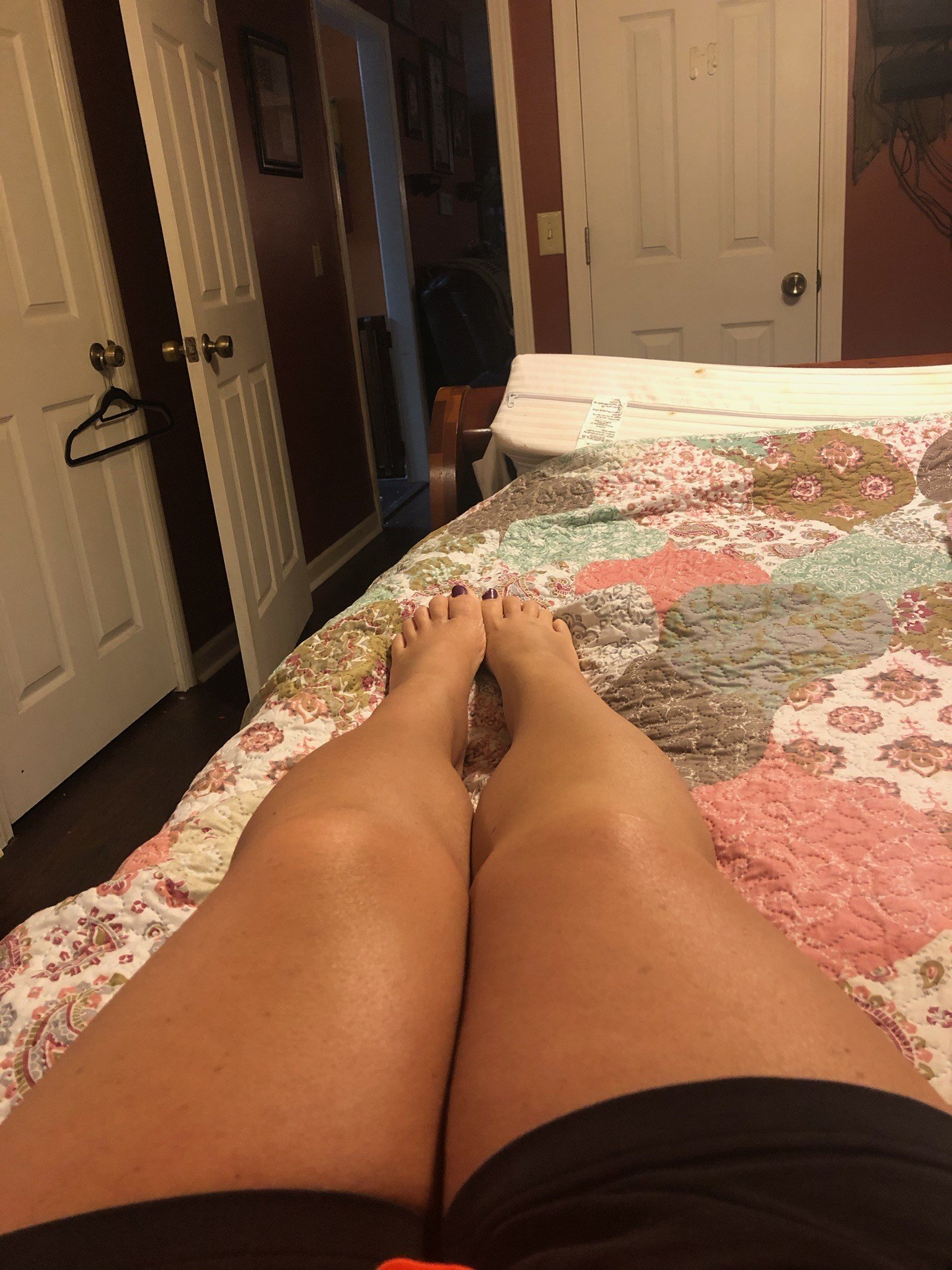 Photo by Subbottom1968 with the username @Subbottom1968,  August 14, 2020 at 3:21 PM. The post is about the topic Sexy real milfs and the text says 'tell me what you would do with my wifes legs'